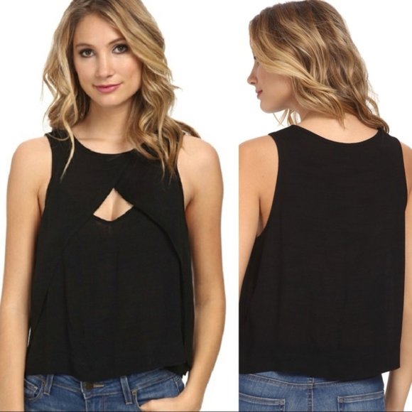 Free People Look Thru Keyhole Tank - Picture 2 of 6